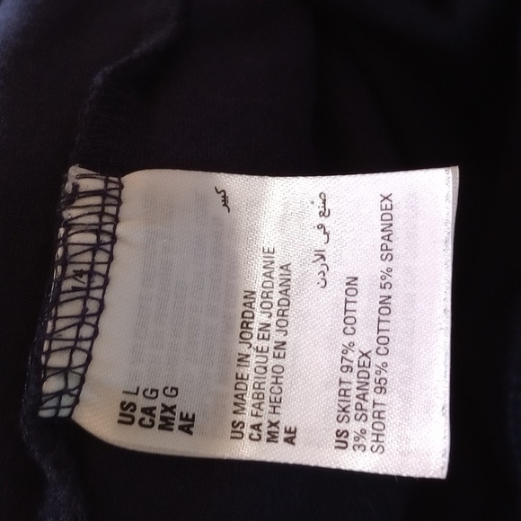 Karen Scott Sport 16" Skorts Women's Large Blue Athletic Performance Skirt - Picture 7 of 7